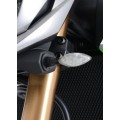 R&G Racing Front Indicator Adapter Kit for the Kawasaki Ninja 650/Z650/Z1000R '17-18, Versys 650 '15-16, Z1000 '14-18, Z300 '15-18 & Z125 Pro '16-18 models R&G Racing Front Indicator Adapter Kit for the Kawasaki Ninja 650/Z650/Z1000R '17-18, Versys 650 '15-16, Z1000 '14-18, Z300 '15-18 & Z125 Pro '16-18 models